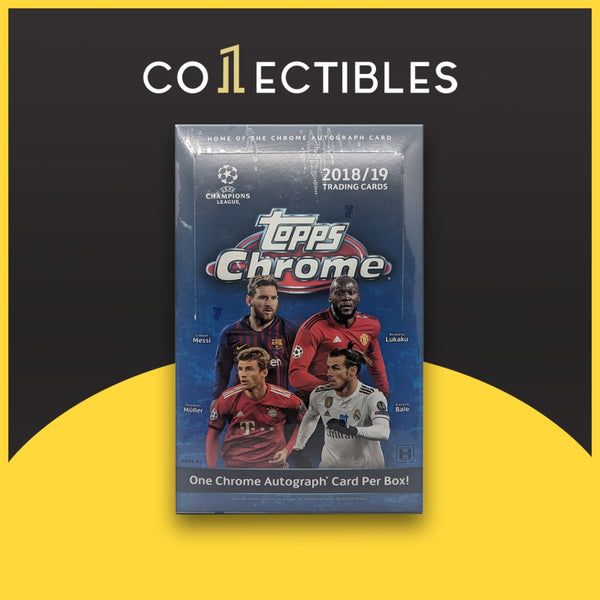 2018-19 Topps Soccer Chrome UEFA Champions League Hobby Box